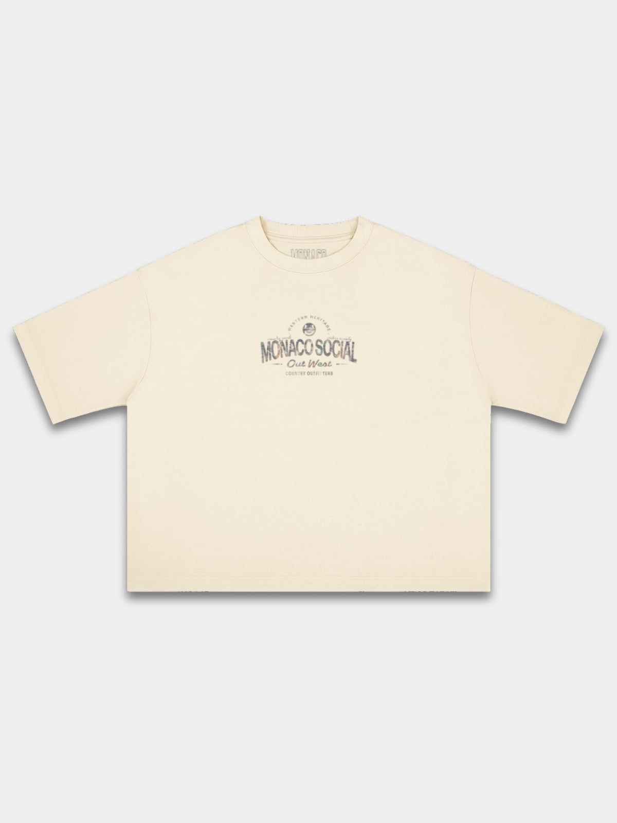 THE MINIMAL COUNTRY TEE - IVORY