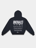 MONACO AESTHETIC HOODIE - NAVY