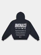 MONACO AESTHETIC HOODIE - NAVY