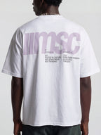 MSC LABEL TEE - WHITE