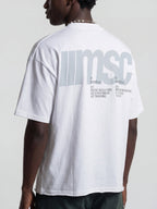 MSC LABEL TEE - WHITE