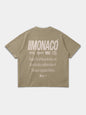 MONACO AESTHETIC TEE - KHAKI